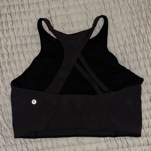 lululemon athletica Black Cross-Back Sports Bra